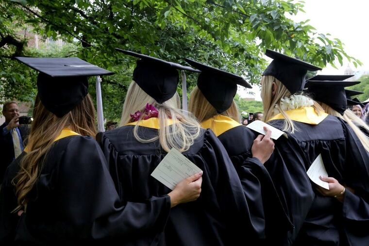 About three-fourths of students who attend four-year colleges graduate with loan debt. That’s up from about half of students three decades ago.