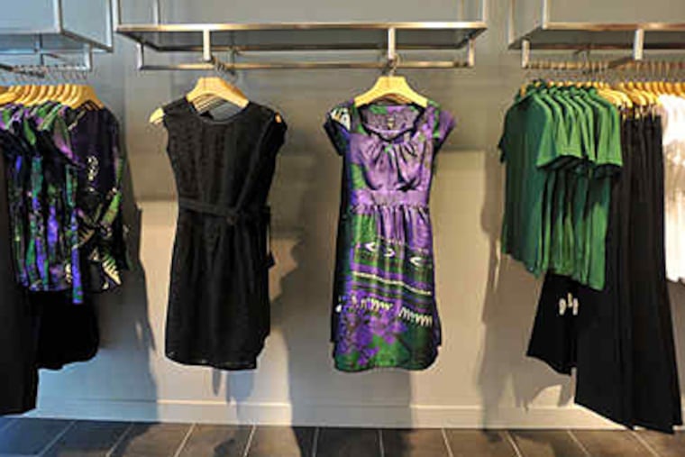 Much more sophisticated: Some of the new Esprit clothes available. (Sharon Gekoski-Kimmel / Staff)