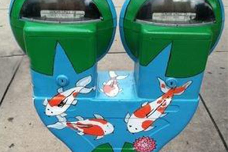 Vicki Russel’s Koifish won York’s 2013 Project: Meter contest. (COURTESY OF YORKARTS)