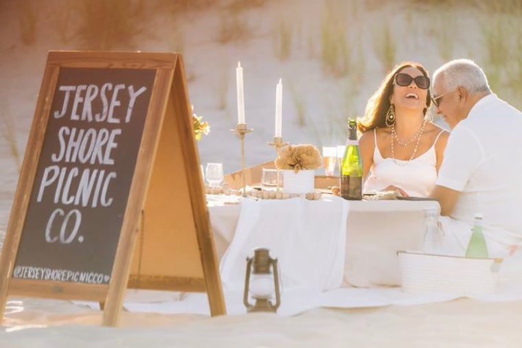 The Jersey Shore has plenty of cute things to do for date night, including pop-up picnics at the beach with Jersey Shore Picnic Co.