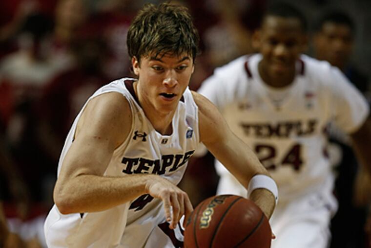 Juan Fernandez steals the ball in the second half against Seton Hall. (Ron Cortes / Staff Photographer)