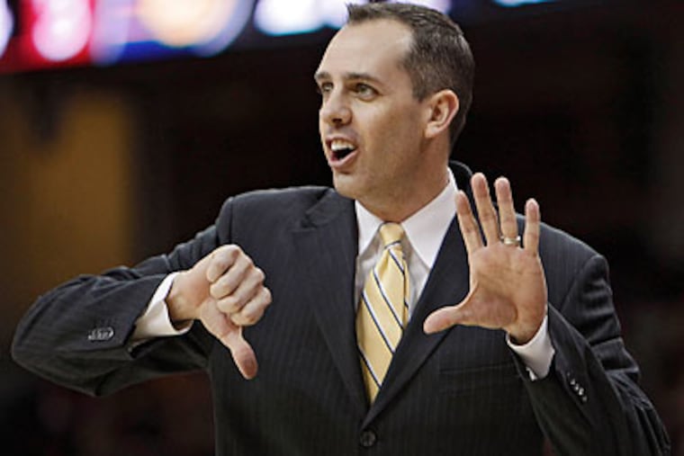 Wildwood High alum Frank Vogel is now a head coach in the NBA for the first time. (Mark Duncan/AP file photo)