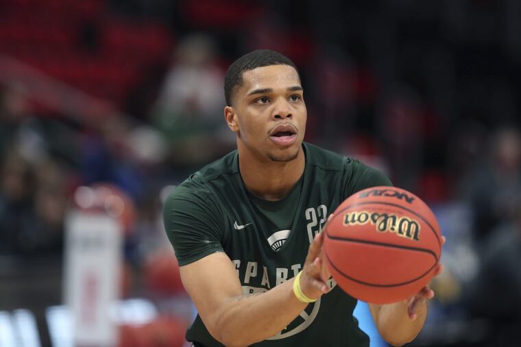 Guard Miles Bridges led Michigan State to the NCAA tournament this season.