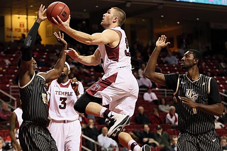 Temple's Dalton Pepper. (Yong Kim/Staff Photographer)