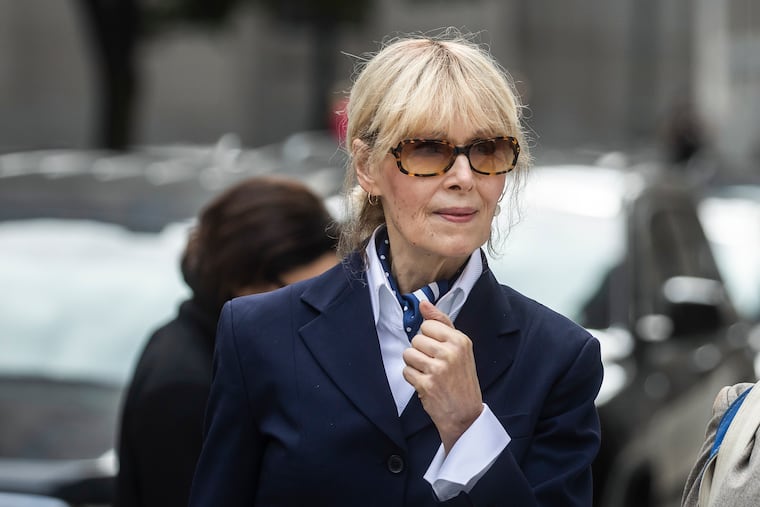 Writer E. Jean Carroll leaves the Thurgood Marshall U.S. Courthouse in Manhattan, Sept. 6, 2024. The Supreme Court on Monday, Aug. 17, 2026, for a second time refused a request by President Trump to review a $5 million civil judgment against him after a jury found in 2023 that he sexually abused and defamed Carroll.