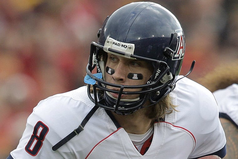 Nick Foles at Arizona in 2009, threw 67 TDs in college career.