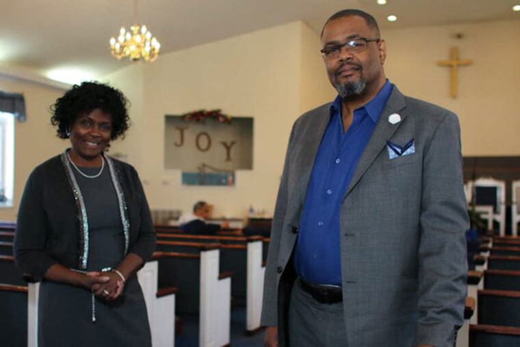 Rose Hollis and her brother Douglas Yancy , pastor of Mt. Moriah Baptist Church. After Yancy underwent bariatric surgery, he began to counsel his congregation and family on the procedure.