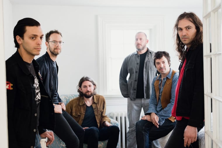 The War On Drugs won best rock album Grammy on Sunday for ‘A Deeper Understanding.’ Left to right: Anthony LaMarca, Dave Hartley, Robbie Bennett, Jon Natchez, Charlie Hall, Adam Granduciel.