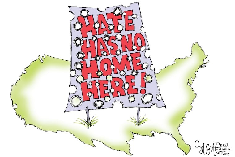 Signe Wilkinson responds to yet another week of mass shootings.