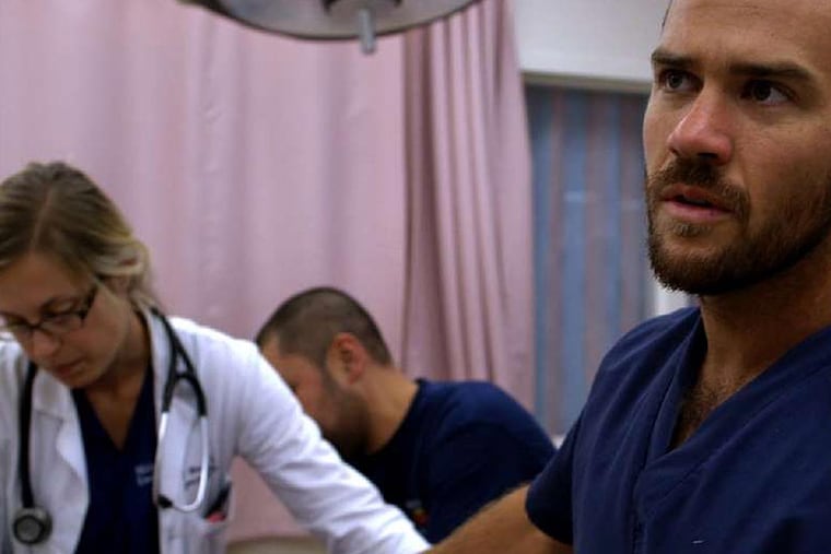 Dave Pomeranz, one of the doctors featured in the documentary that sheds light on the realities of a hospital serving a population of 10 million.