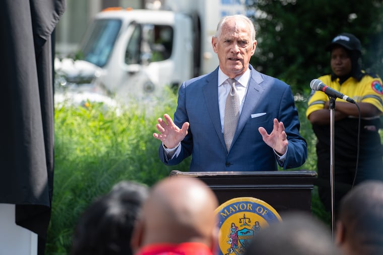 Dan Hilferty at a news conference.