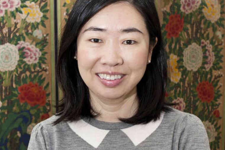 PMA Korean art curator Hyunsoo Woo. PHOTO: Constance Mensh