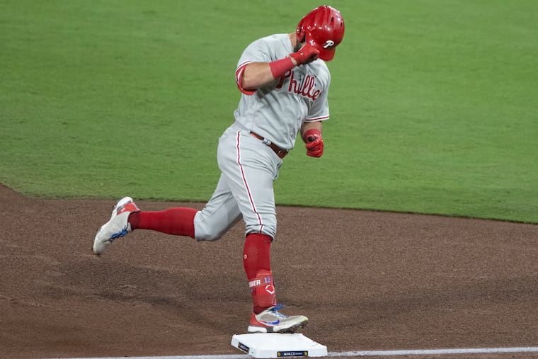 When Kyle Schwarber came to bat in the sixth inning of Game 1 in San Diego, fans could place a live bet on him to hit that home run.