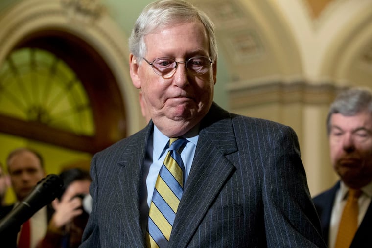 Senate Majority Leader Mitch McConnell, R-Ky.