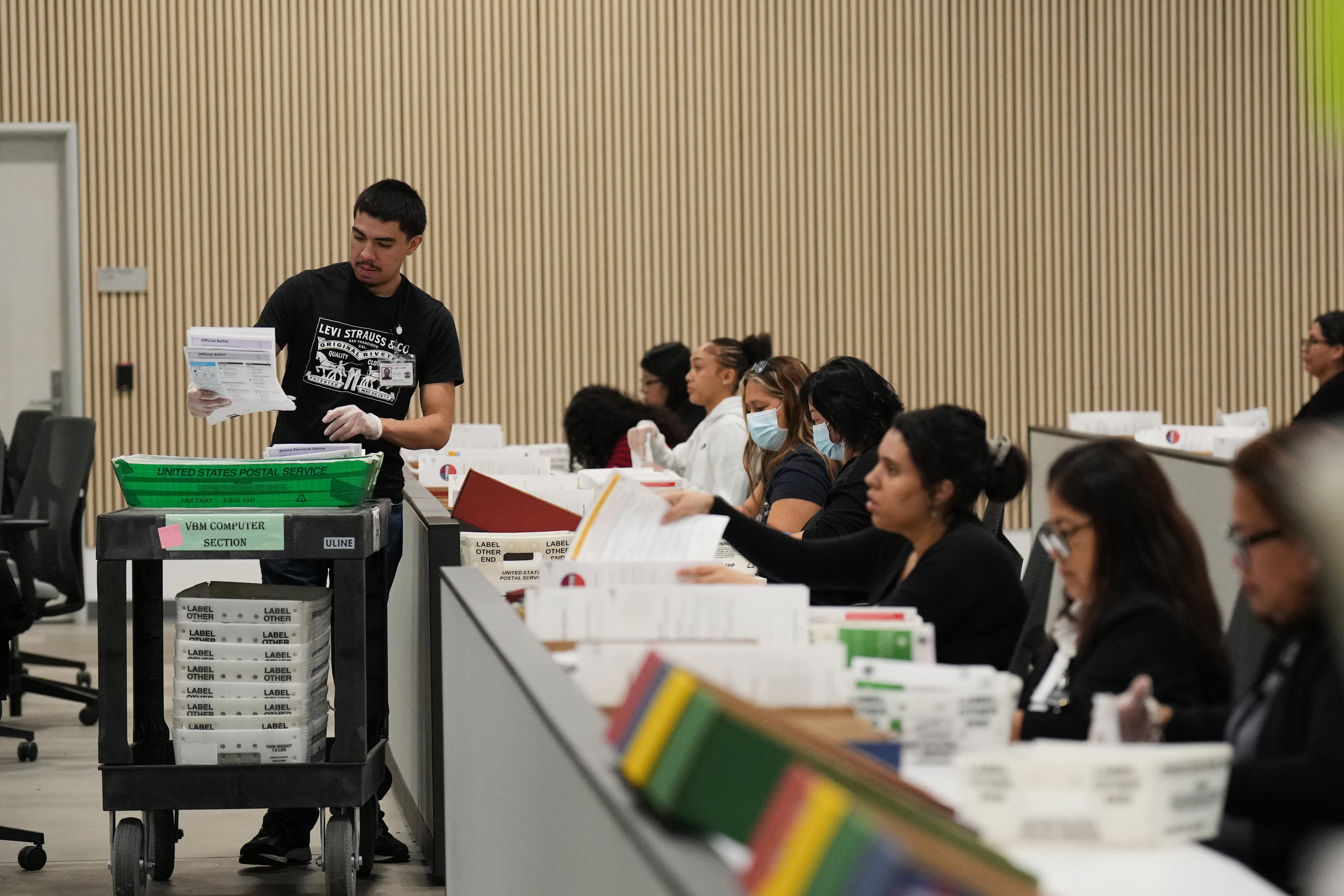 Federal prosecutors open election fraud investigations in California, station prosecutor at LA vote center