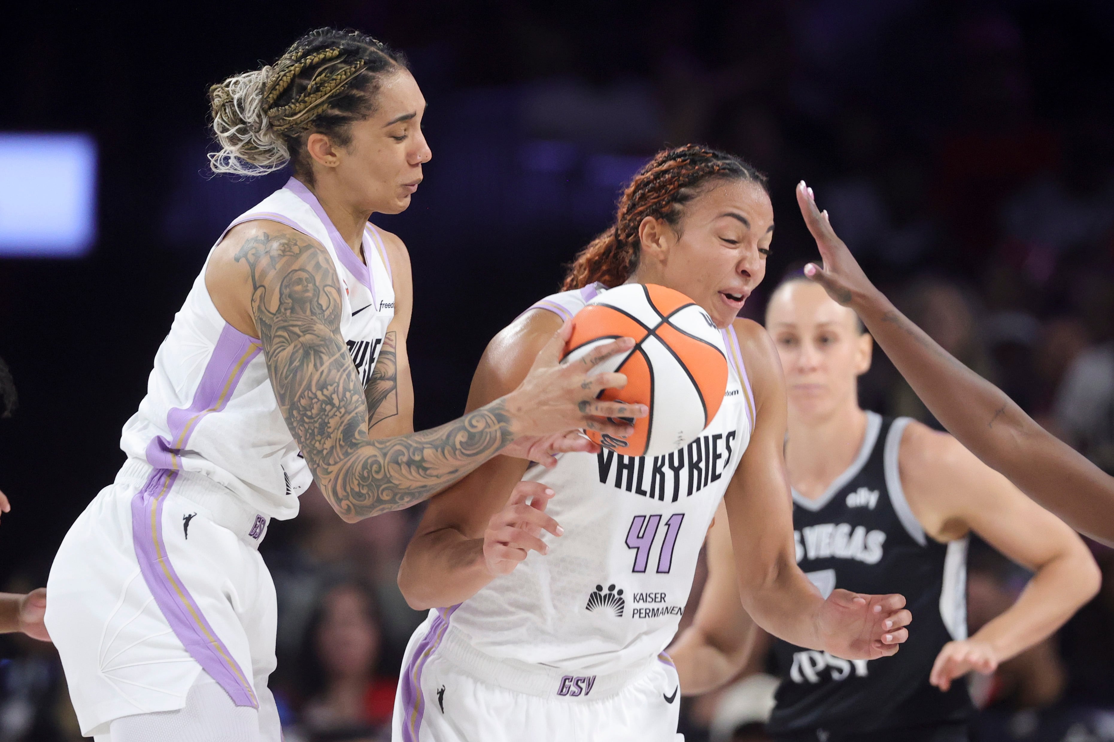 Valkyries secure WNBA Finals spot with OT win over the Aces, face the Dream next