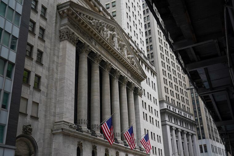 The New York Stock Exchange in New York.