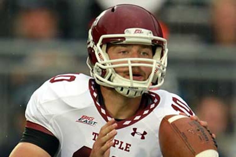 Chris Coyer will be counted on to provide a threat through the air against Connecticut. (David Swanson/Staff Photographer)