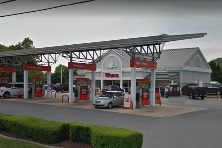 The Wawa on 36 Baltimore Pike in Glen Mills was robbed twice in one weekend.