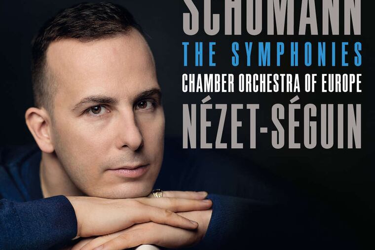 Yannick Nézet-Séguin opted for the Chamber Orchestra of Europe during an intensive series of concerts at Paris' Cité de la Musique for his "Schumann: The Symphonies" on Deutsche Grammophon.