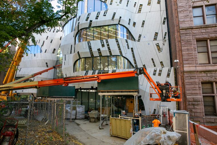 Construction continues on a new wing of the American Museum of Natural History, the Richard Gilder Center for Science, Education, and Innovation, in New York City on Thursday, October 27, 2022. The U.S. government issues the November jobs report on Friday.