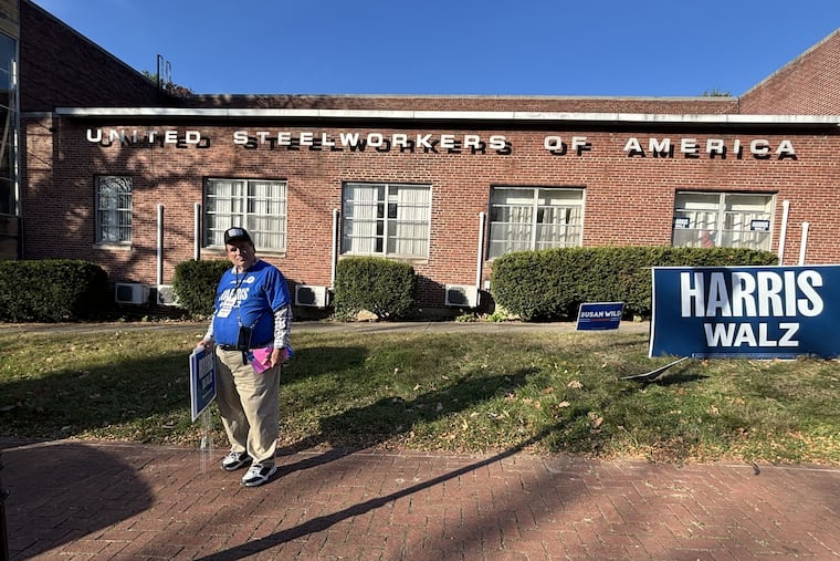 Ben Forest, of Red Bank, N.J., has been driving over to Pennsylvania and back three to four times a week in the Lehigh Valley area to help out in what he considers a "national emergency." He said he found it powerful to visit the home of Bethlehem Steel, where the guns, armor plate, shells and forgings for the Battleship New Jersey were made.