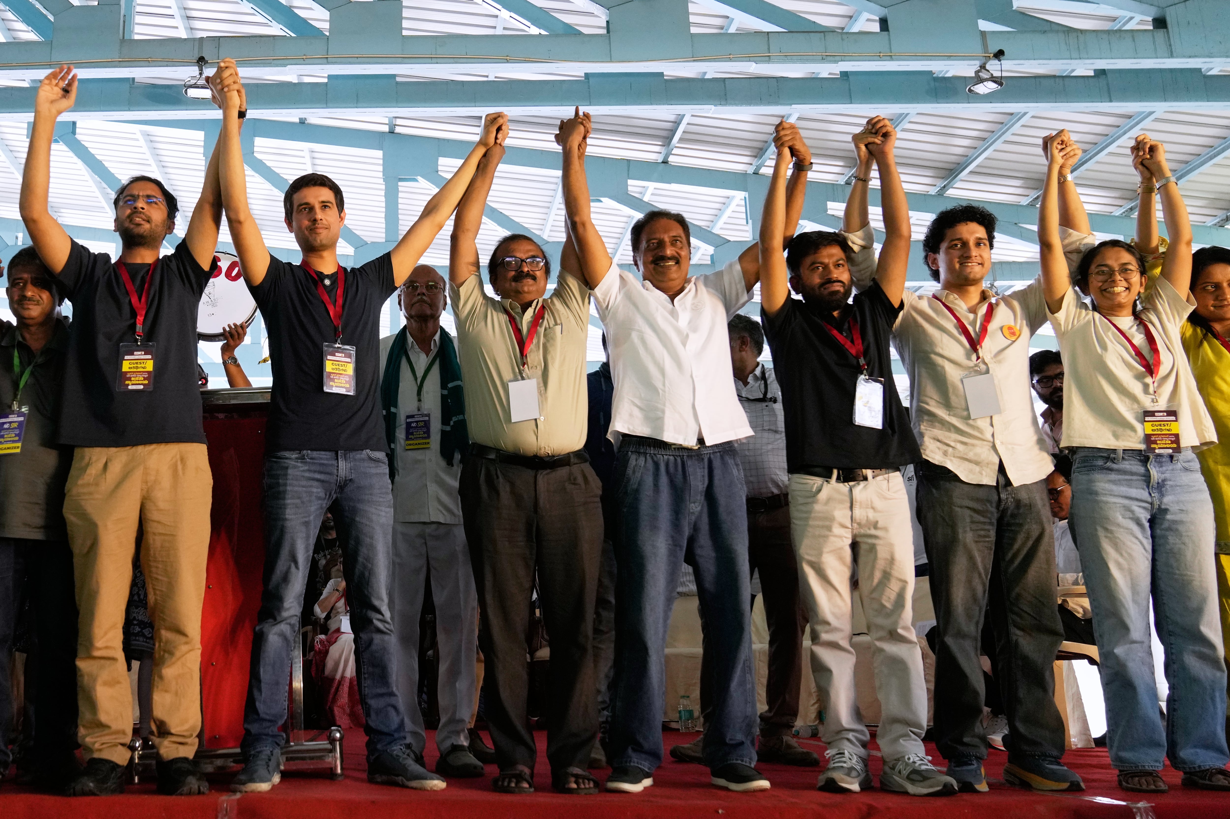 Thousands protest in India's Bengaluru as 'Cockroach' movement demands election chief resign