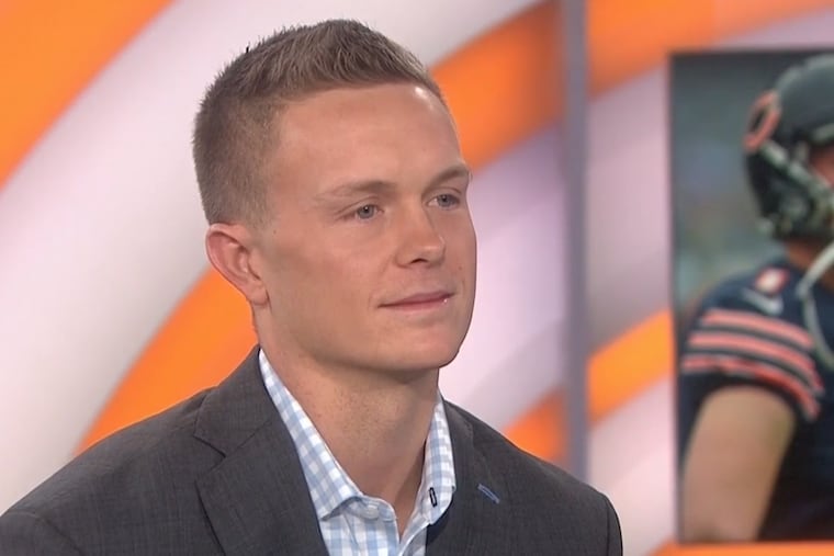 Chicago Bears kicker Cody Parkey on NBC's "Today" show Friday.