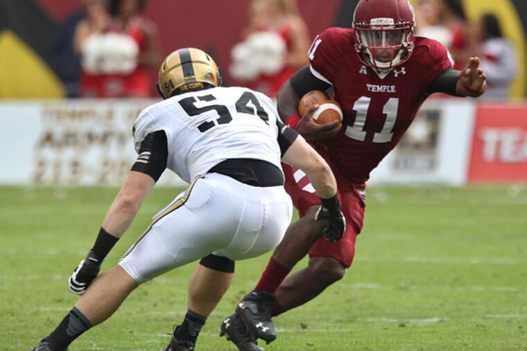 Temple quarterback P.J. Walker. (Michael Bryant/Staff Photographer)