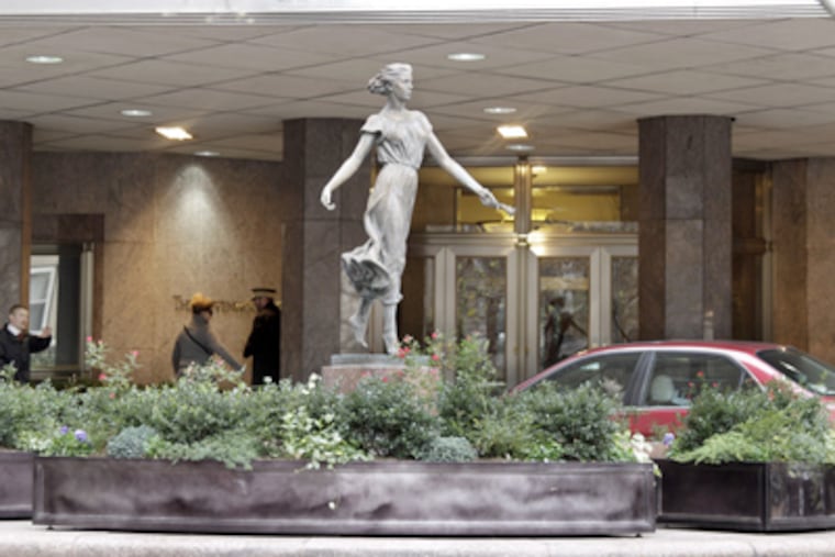 The Rittenhouse Hotel is in talks with Hersha Hospitality Trust. "It has a
special charm that’s truly world-class," a potential owner said. (Elizabeth Robertson / Staff Photographer)