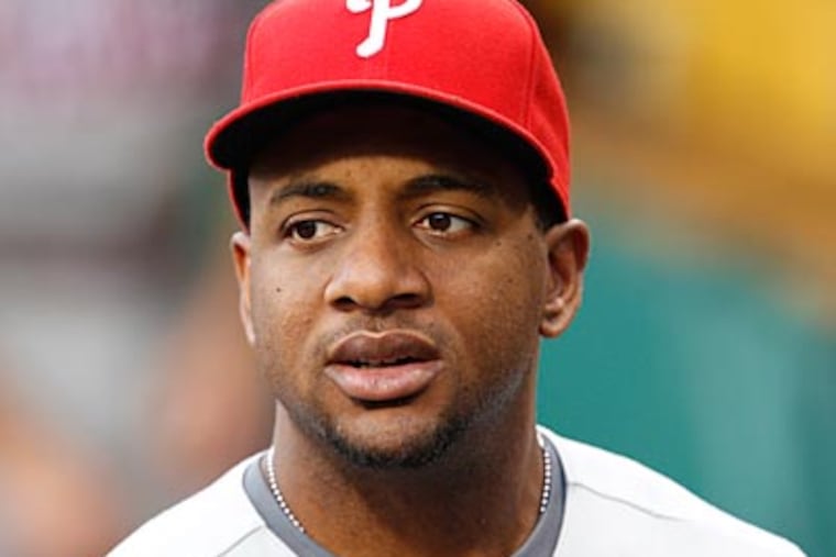 Outfielder Ben Francisco started four games for the Phillies in the entire month of July. (Gene J. Puskar/AP)