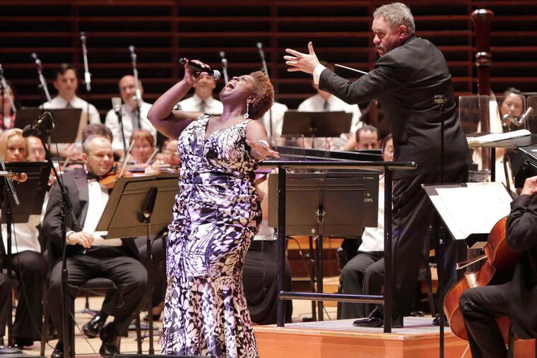 In the 2019-20 season, Capathia Jenkins will once again sing with the Philly Pops.