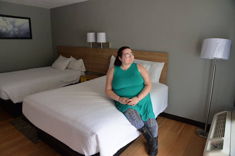 Heather Kemps was a resident at the short-term housing facility in Pottstown for a year and half as she changed her life. She is currently in college and has her own apartment in Pottstown.