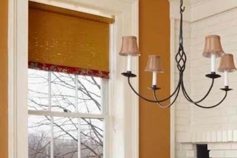 How to do it: Use natural fiber shades to highlight the transition between indoors and outdoors and help insulate windows.
Estimated cost: 23-by-72-inch Bamboo Roman Shade, similar one shown, about $26 at Target.