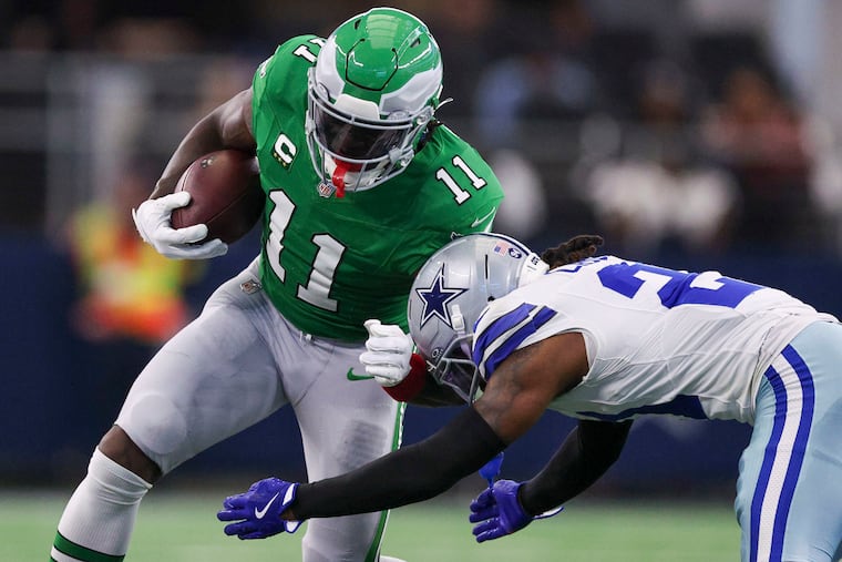 A.J. Brown's situation could have an impact on the team's free agency approach. 