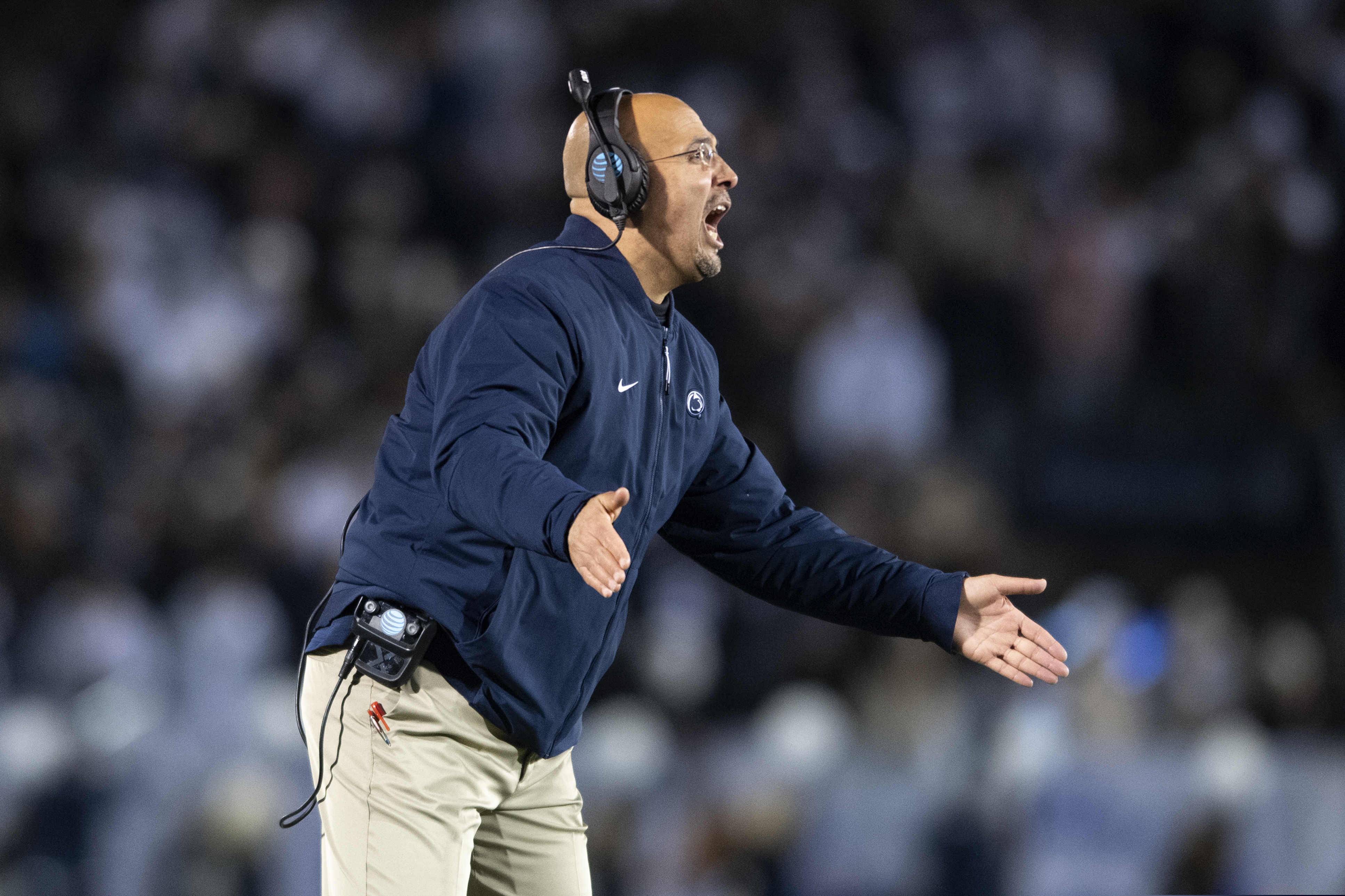 Penn State football coach James Franklin