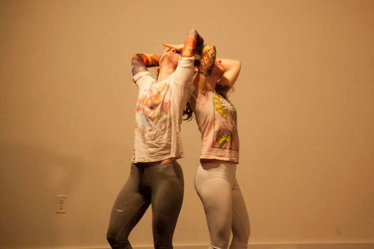 Chelsea Murphy (left) and Magda San Milan will present "The Vulgar Early Works" at FringeArts.