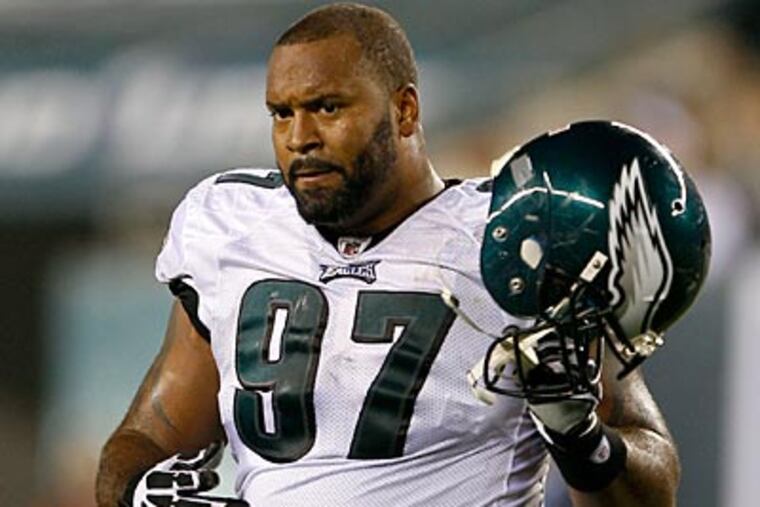 Cullen Jenkins' base salary for 2012 was reduced from $2,500,000 to $820,000. (Yong Kim/Staff Photographer)