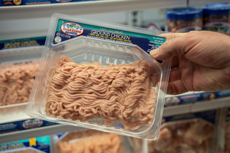 Bell & Evans ground chicken.