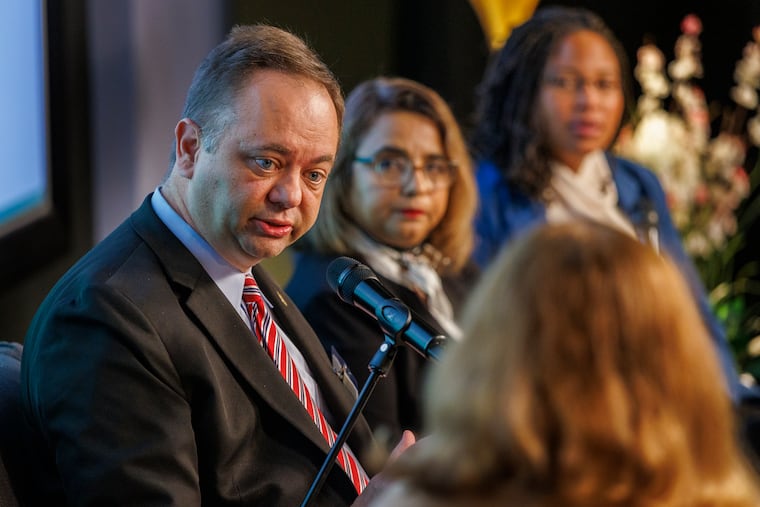 David Byerman, former chief executive officer of Chester County, commenting during panel discussion in September 2025. Byerman left his role in the county on Monday. He was immediately replaced by Erik Walschburger.