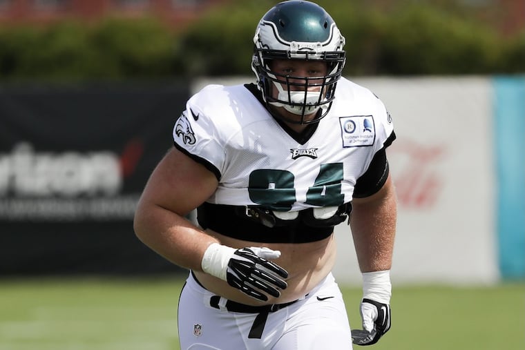 Philadelphia Eagles Defensive tackle Beau Allen will not play vs. the Chicago Bears because of a knee injury.