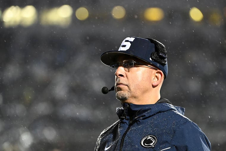 Penn State head coach James Franklin leaves the judgment of what constitutes a successful season to others.