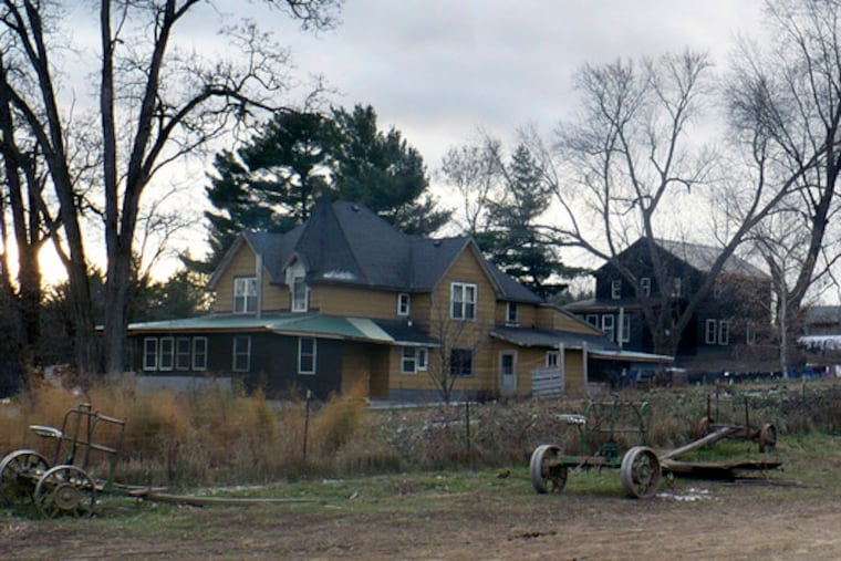 Two homes built by Amish farmer Samuel S. Stoltzfus , outside Black River Falls, Wis. A judge fined him $9,450 for building a house and driveway without permits. In another state, Pennsylvania, liberal-leaning congregations have lobbied successfully for exemptions in the state building code.