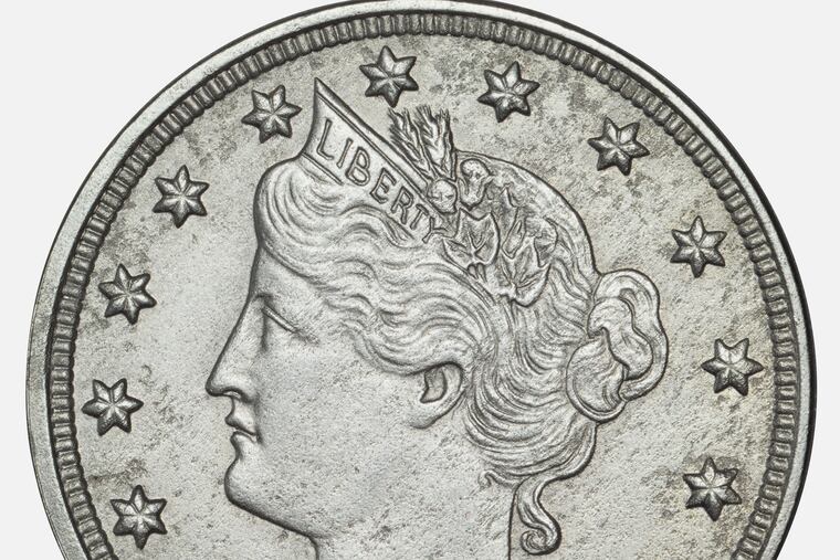 The famous Liberty Head Nickel
