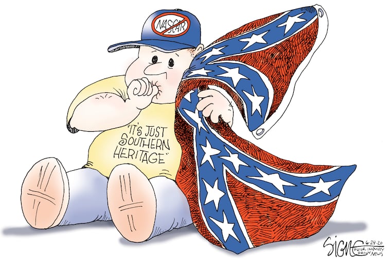 The Confederate comfort blanket.