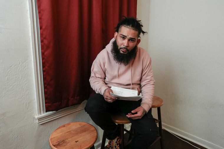 Luis Berrios was shot during a botched robbery last year. He forgave his shooters but he can't forgive whoever stole and cashed a much-needed check from the Victims Compensation Assistance Program. Thursday, December 19, 2019.