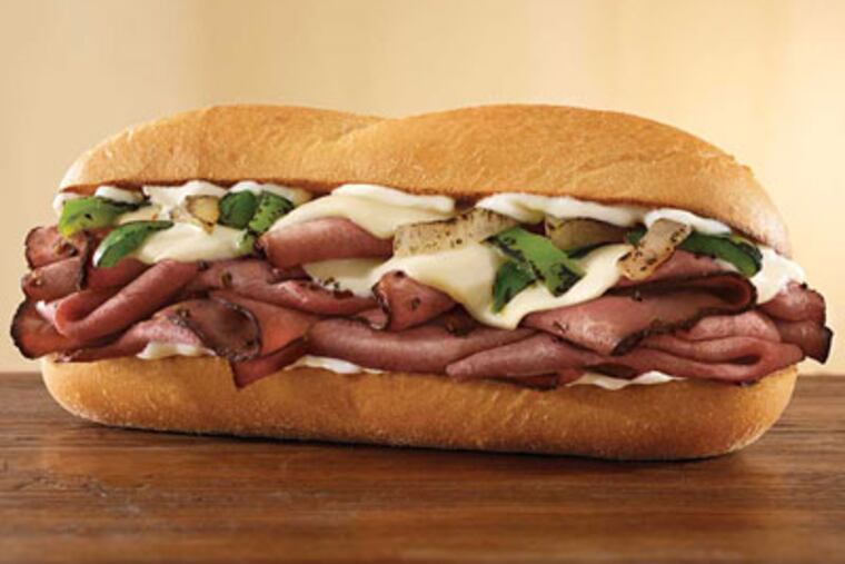 Arby's Ultimate Angus Philly.