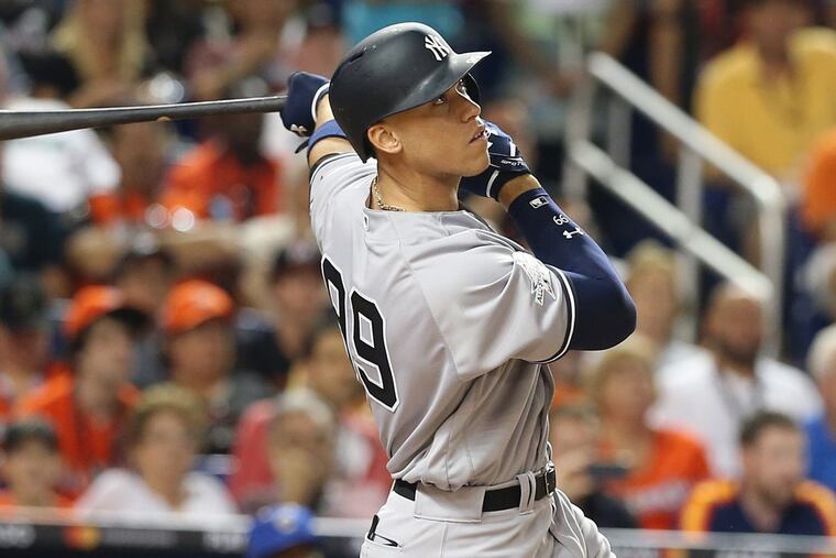 New York Yankees star slugger Aaron Judge was drafted 16 spots after the Philadelphia Phillies drafted J.P. Crawford in 2013.