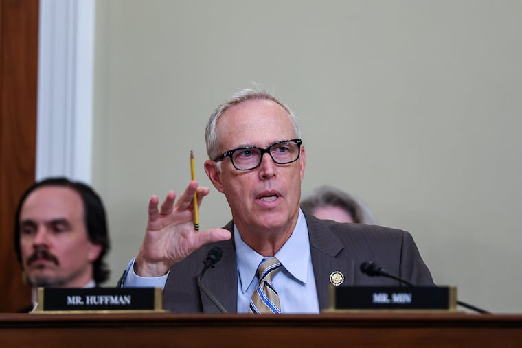 FILE — Rep. Jared Huffman (D-Calif.), speaks during an oversight hearing on Capitol Hill in Washington on Sept. 9, 2025. Representative Jared Huffman of California, the only self-declared “humanist” in Congress, writes in a new book that the separation of church and state is in grave danger.