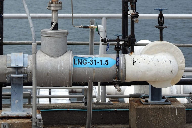 At Dominion Resources' LNG import terminal near Lusby, Md.
